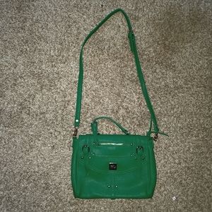 COPY - Just fab green cross body satchel